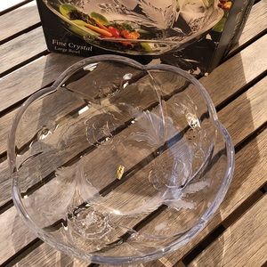 Crystal bowl New in box